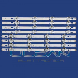 KIT 8 BARRE LED TV LG...