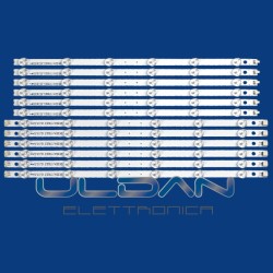 KIT 12 BARRE LED TV LG...