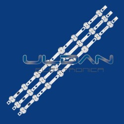 KIT 3 BARRE 8 LED TV LG...